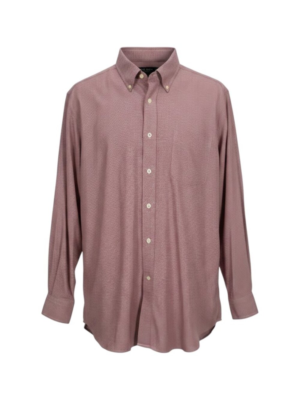 Pronto Uomo Button Down Shirt L Red